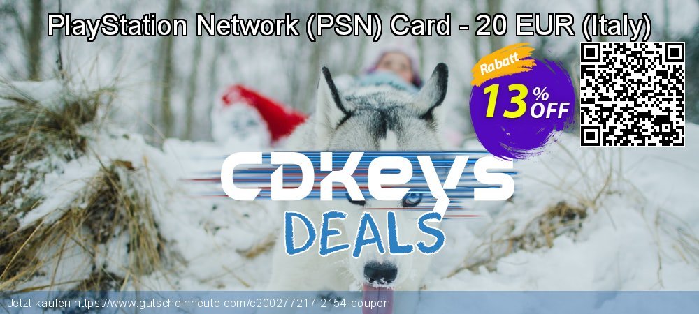 PlayStation Network - PSN Card - 20 EUR - Italy  geniale Preisnachlässe Bildschirmfoto