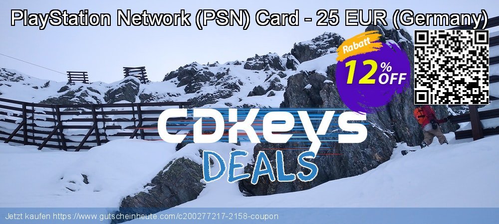 PlayStation Network - PSN Card - 25 EUR - Germany  klasse Diskont Bildschirmfoto
