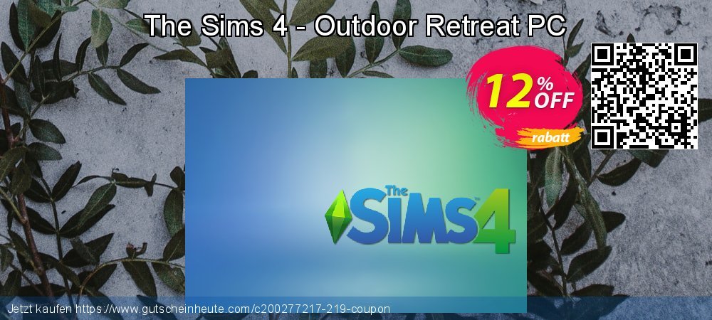 The Sims 4 - Outdoor Retreat PC formidable Sale Aktionen Bildschirmfoto