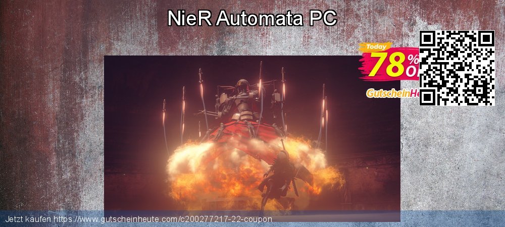 NieR Automata PC umwerfenden Preisnachlässe Bildschirmfoto