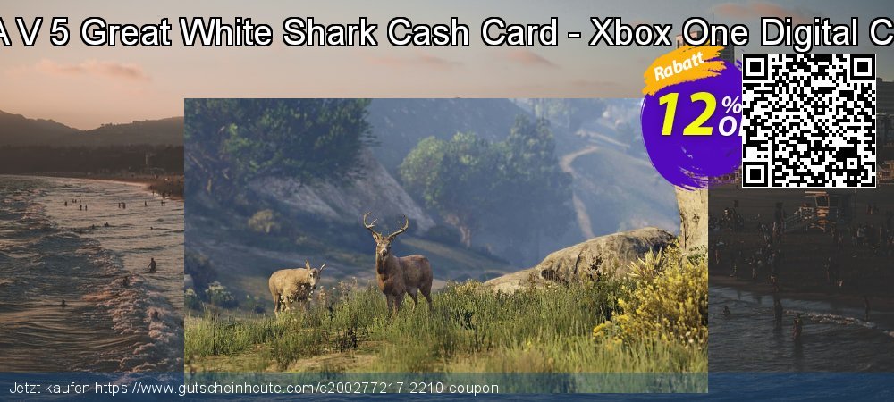GTA V 5 Great White Shark Cash Card - Xbox One Digital Code Exzellent Ermäßigung Bildschirmfoto