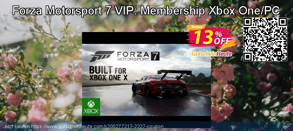 Forza Motorsport 7 VIP: Membership Xbox One/PC erstaunlich Ermäßigung Bildschirmfoto