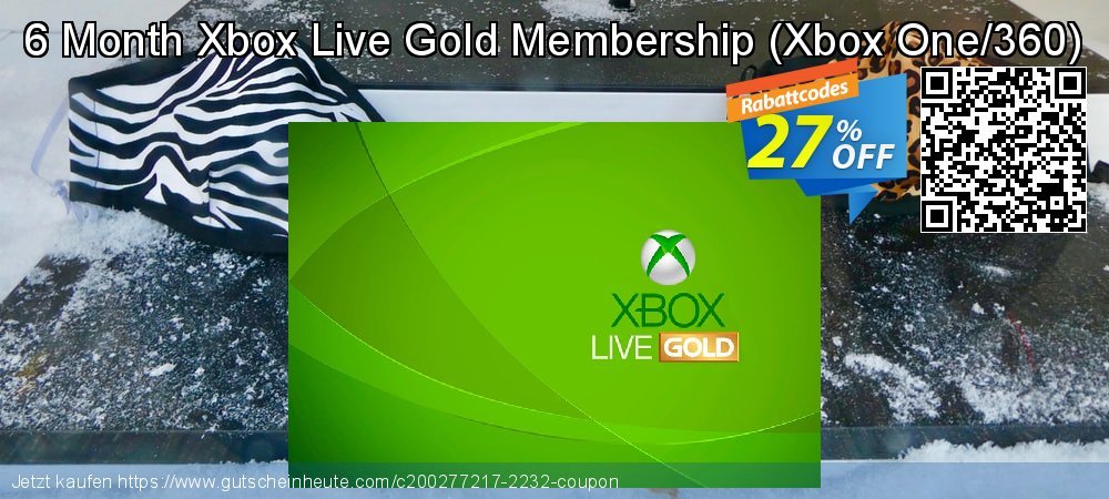 6 Month Xbox Live Gold Membership - Xbox One/360  atemberaubend Preisreduzierung Bildschirmfoto