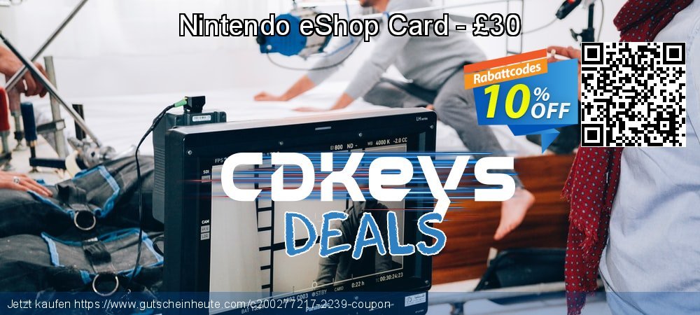 Nintendo eShop Card - £30 verwunderlich Preisnachlässe Bildschirmfoto