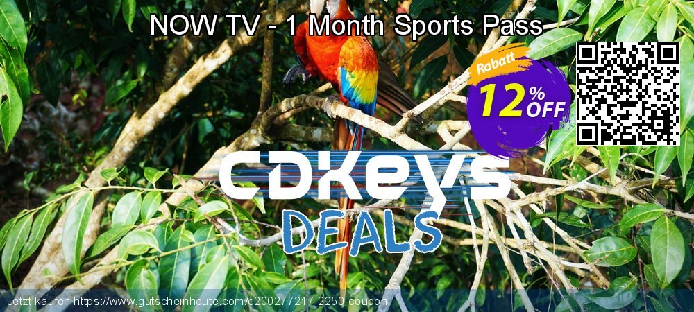 NOW TV - 1 Month Sports Pass spitze Preisnachlass Bildschirmfoto
