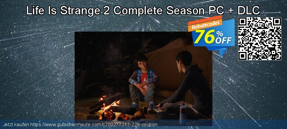 Life Is Strange 2 Complete Season PC + DLC aufregende Verkaufsförderung Bildschirmfoto