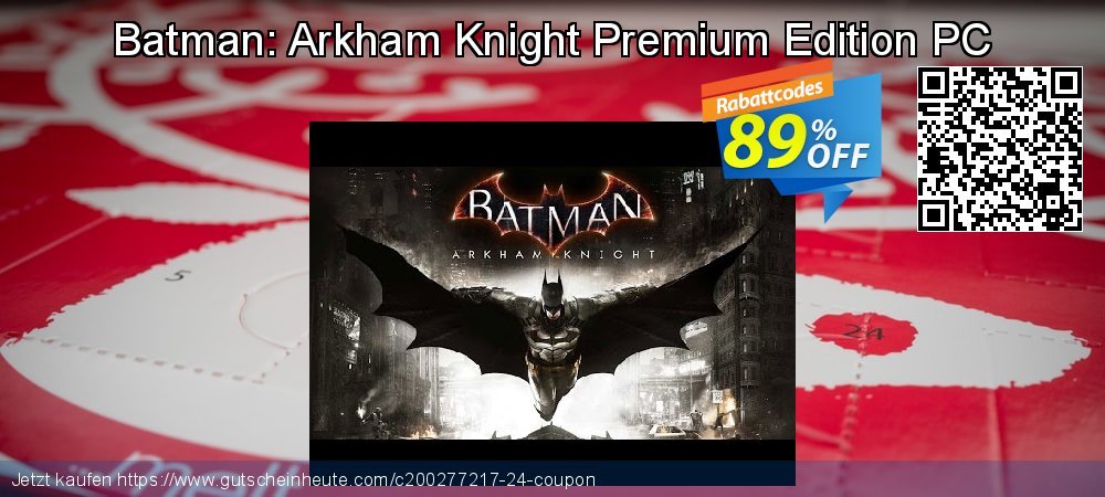 Batman: Arkham Knight Premium Edition PC aufregende Promotionsangebot Bildschirmfoto