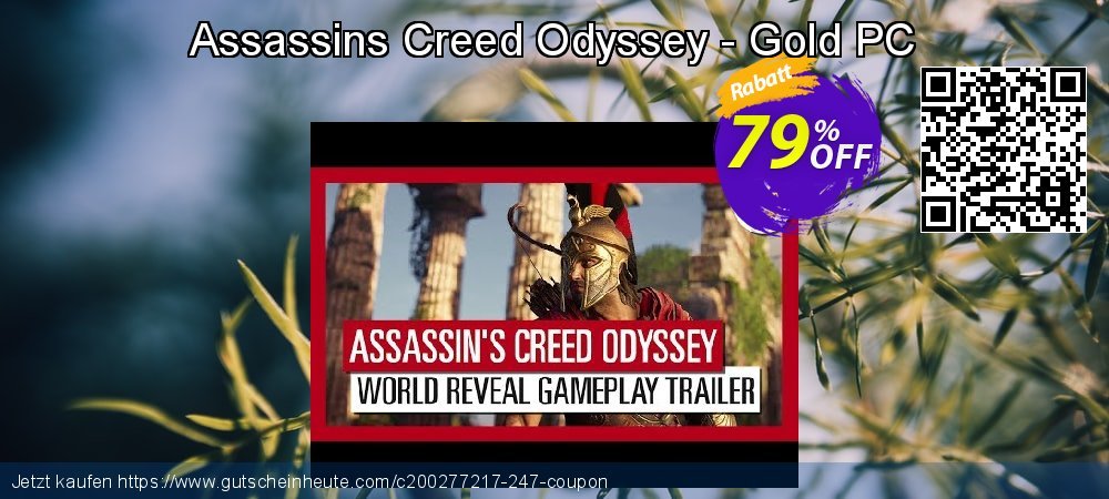 Assassins Creed Odyssey - Gold PC verblüffend Ausverkauf Bildschirmfoto
