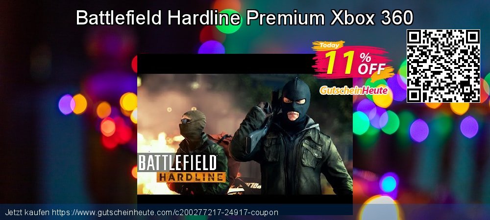 Battlefield Hardline Premium Xbox 360 geniale Außendienst-Promotions Bildschirmfoto