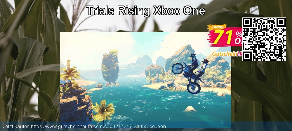 Trials Rising Xbox One ausschließlich Beförderung Bildschirmfoto
