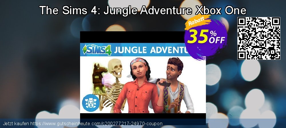 The Sims 4: Jungle Adventure Xbox One formidable Preisnachlass Bildschirmfoto