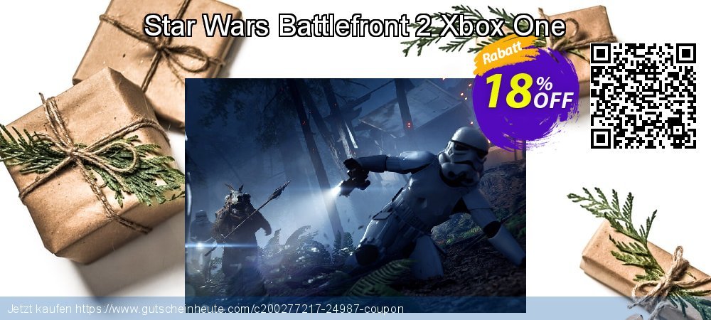 Star Wars Battlefront 2 Xbox One ausschließenden Preisnachlass Bildschirmfoto