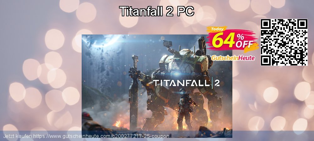Titanfall 2 PC genial Nachlass Bildschirmfoto