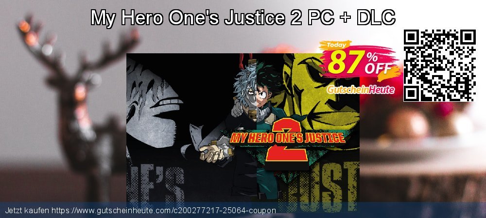 My Hero One's Justice 2 PC + DLC verwunderlich Nachlass Bildschirmfoto