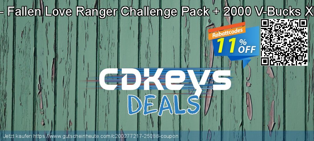 Fortnite - Fallen Love Ranger Challenge Pack + 2000 V-Bucks Xbox One atemberaubend Preisreduzierung Bildschirmfoto