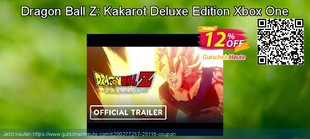 Dragon Ball Z: Kakarot Deluxe Edition Xbox One fantastisch Diskont Bildschirmfoto