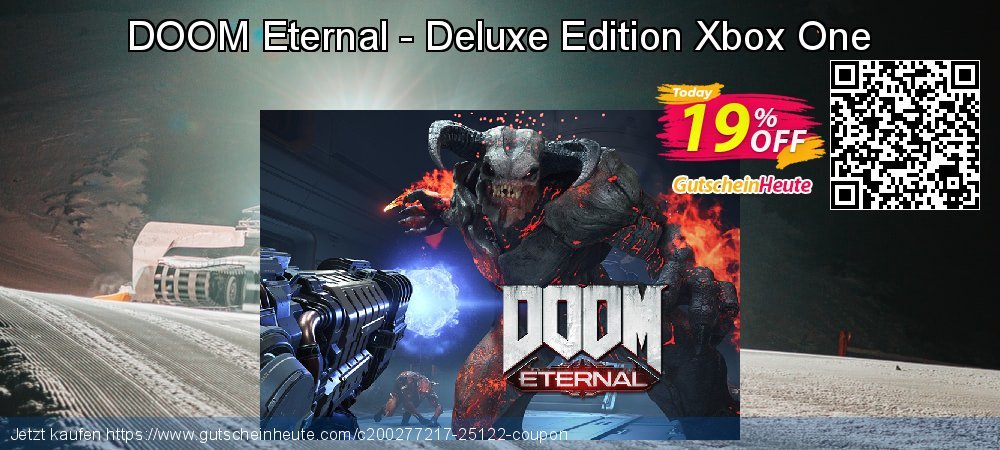 DOOM Eternal - Deluxe Edition Xbox One verblüffend Preisreduzierung Bildschirmfoto