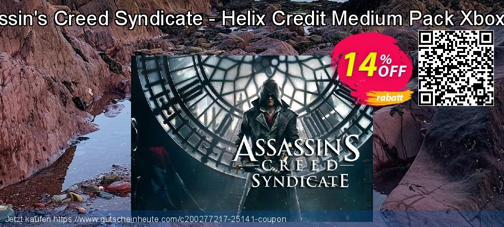 Assassin's Creed Syndicate - Helix Credit Medium Pack Xbox One ausschließlich Förderung Bildschirmfoto