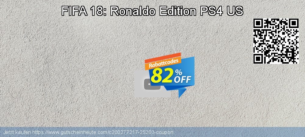 FIFA 18: Ronaldo Edition PS4 US ausschließlich Disagio Bildschirmfoto