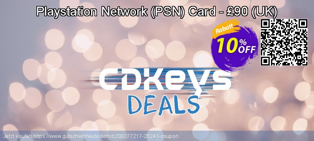 Playstation Network - PSN Card - £90 - UK  atemberaubend Förderung Bildschirmfoto