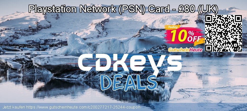 Playstation Network - PSN Card - £80 - UK  super Beförderung Bildschirmfoto