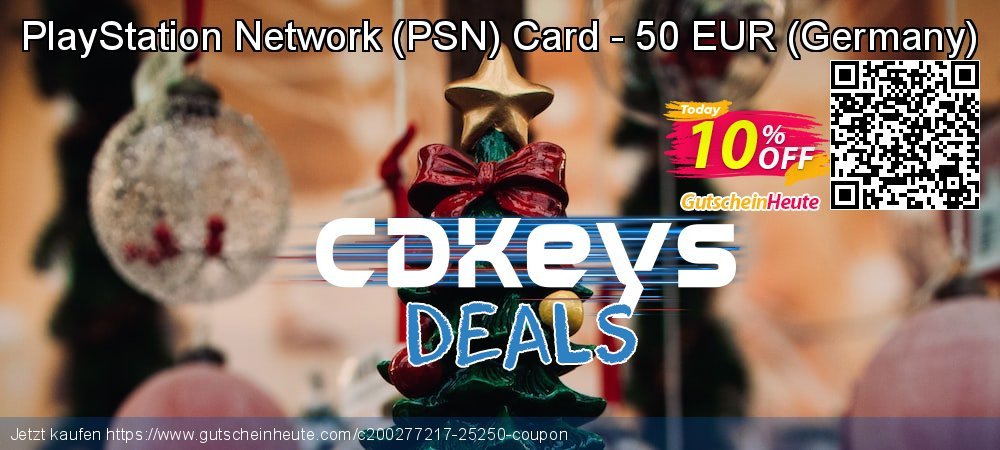 PlayStation Network - PSN Card - 50 EUR - Germany  verwunderlich Promotionsangebot Bildschirmfoto