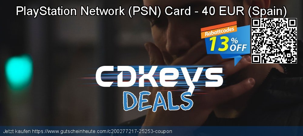 PlayStation Network - PSN Card - 40 EUR - Spain  beeindruckend Ermäßigung Bildschirmfoto