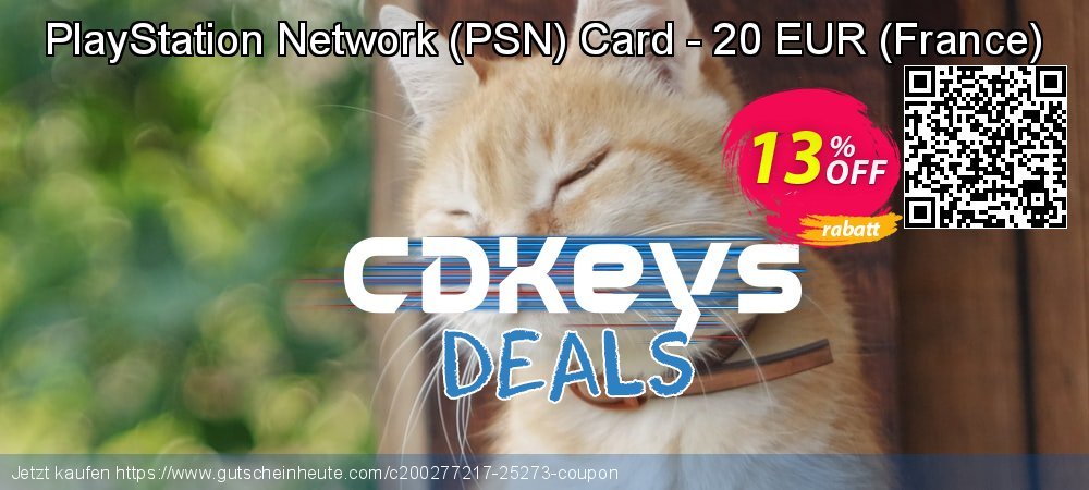 PlayStation Network - PSN Card - 20 EUR - France  wunderbar Ausverkauf Bildschirmfoto