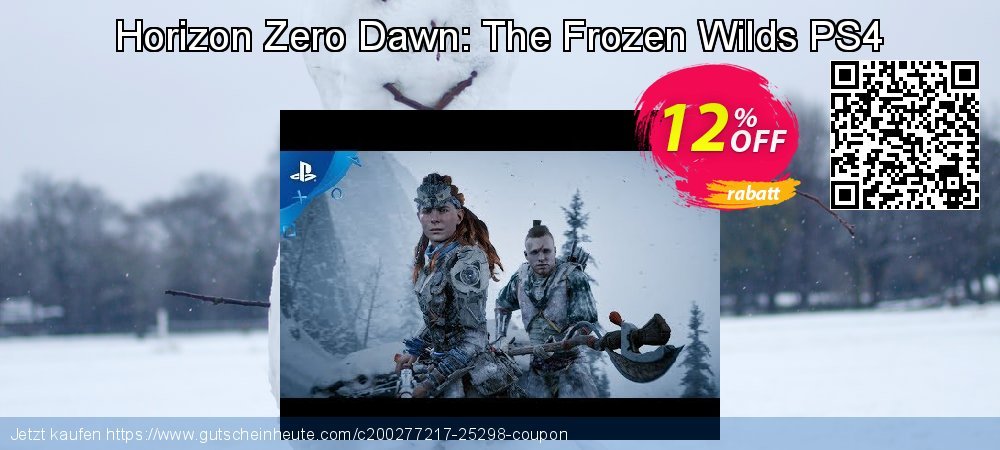 Horizon Zero Dawn: The Frozen Wilds PS4 besten Ermäßigungen Bildschirmfoto