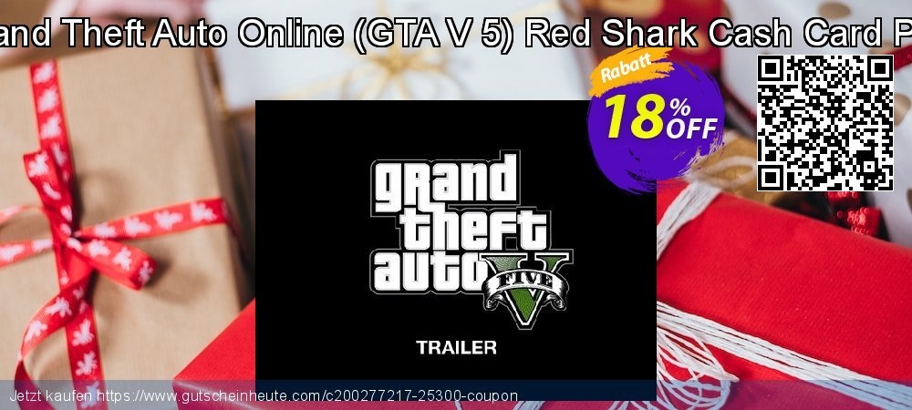Grand Theft Auto Online - GTA V 5 Red Shark Cash Card PS4 erstaunlich Angebote Bildschirmfoto