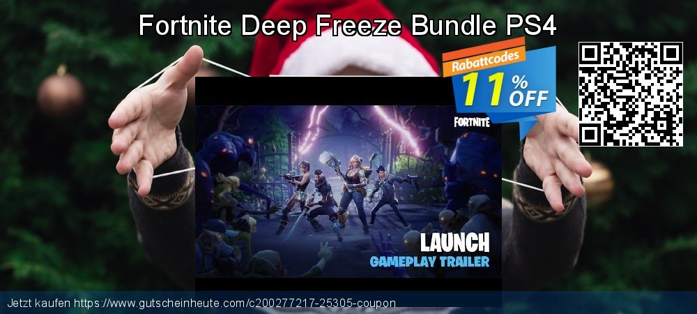 Fortnite Deep Freeze Bundle PS4 atemberaubend Disagio Bildschirmfoto