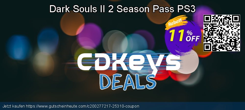 Dark Souls II 2 Season Pass PS3 überraschend Preisnachlass Bildschirmfoto