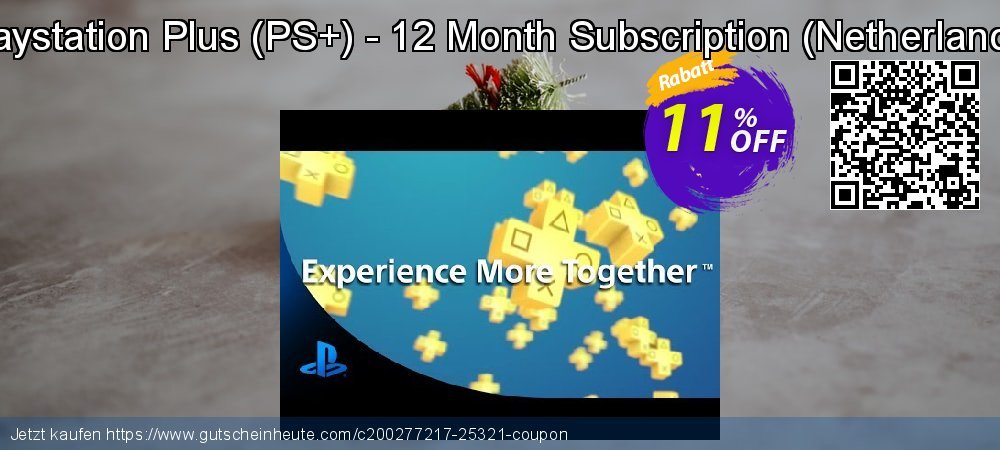 Playstation Plus - PS+ - 12 Month Subscription - Netherlands  aufregende Ermäßigung Bildschirmfoto