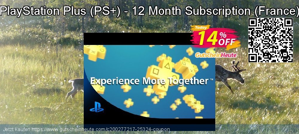 PlayStation Plus - PS+ - 12 Month Subscription - France  klasse Ausverkauf Bildschirmfoto