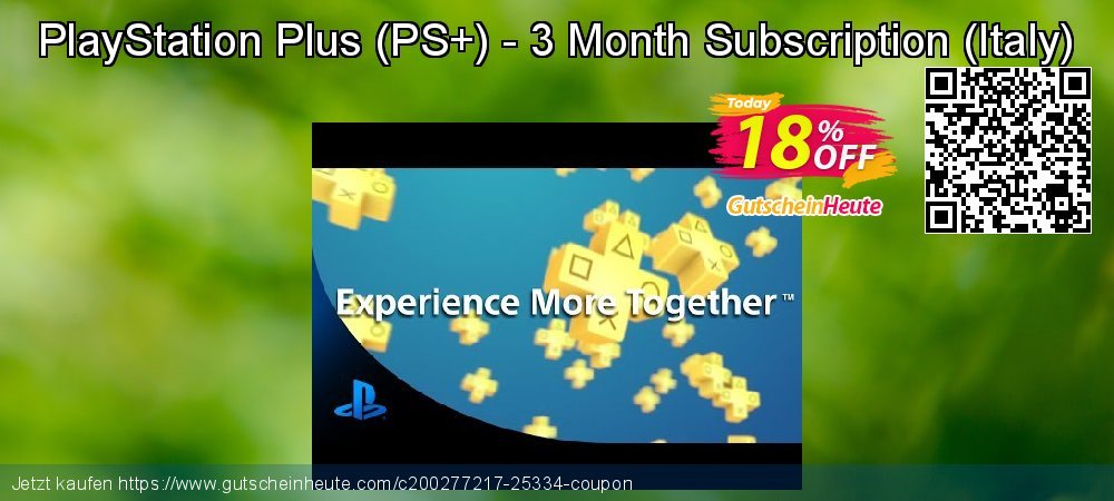PlayStation Plus - PS+ - 3 Month Subscription - Italy  großartig Angebote Bildschirmfoto