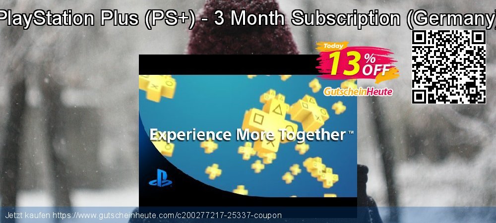 PlayStation Plus - PS+ - 3 Month Subscription - Germany  super Diskont Bildschirmfoto