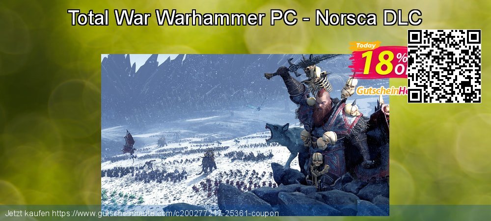 Total War Warhammer PC - Norsca DLC besten Preisreduzierung Bildschirmfoto