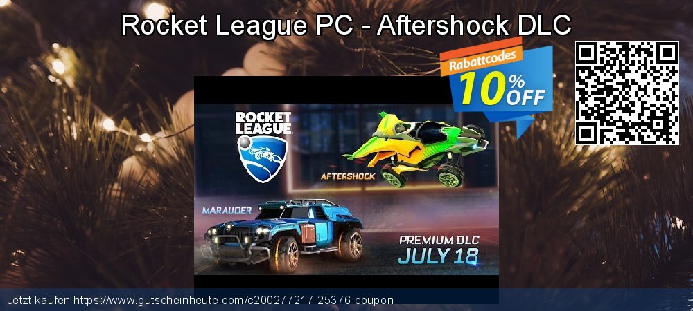Rocket League PC - Aftershock DLC Exzellent Außendienst-Promotions Bildschirmfoto