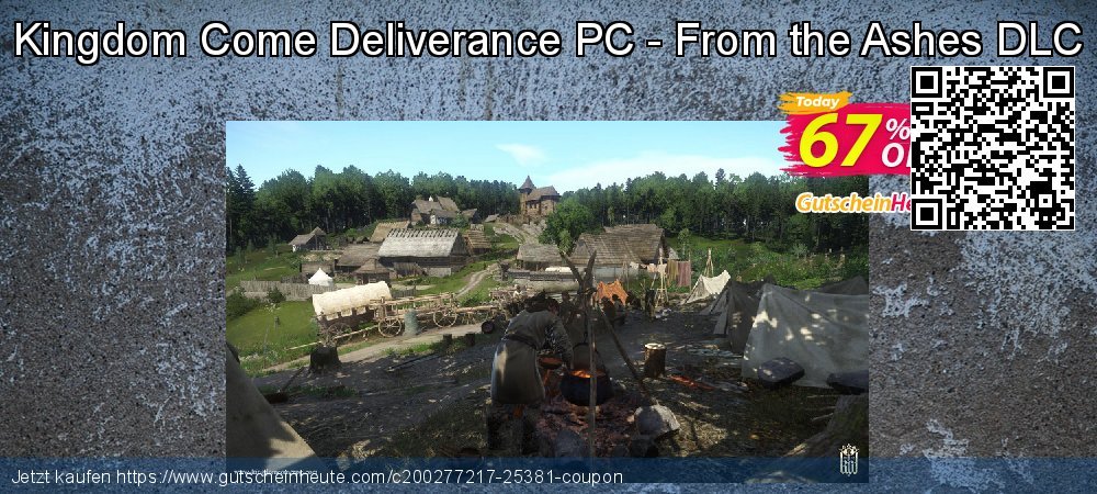 Kingdom Come Deliverance PC - From the Ashes DLC umwerfenden Sale Aktionen Bildschirmfoto