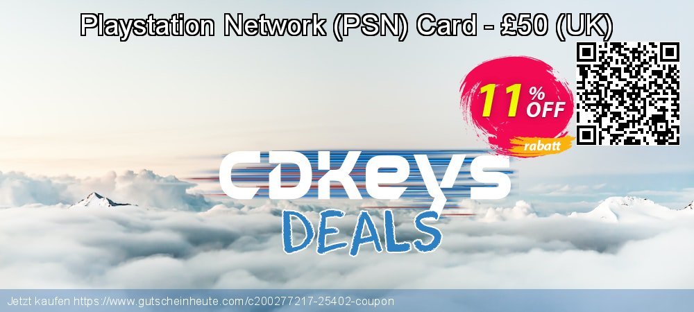 Playstation Network - PSN Card - £50 - UK  wundervoll Angebote Bildschirmfoto
