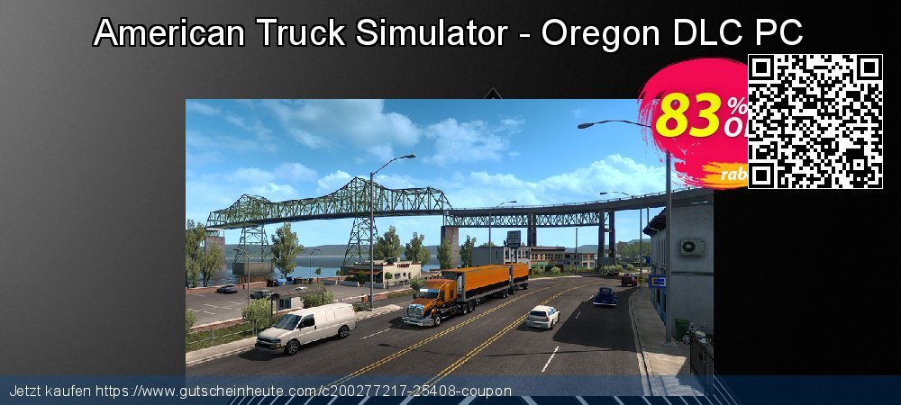 American Truck Simulator - Oregon DLC PC beeindruckend Verkaufsförderung Bildschirmfoto