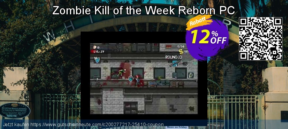 Zombie Kill of the Week Reborn PC aufregenden Außendienst-Promotions Bildschirmfoto