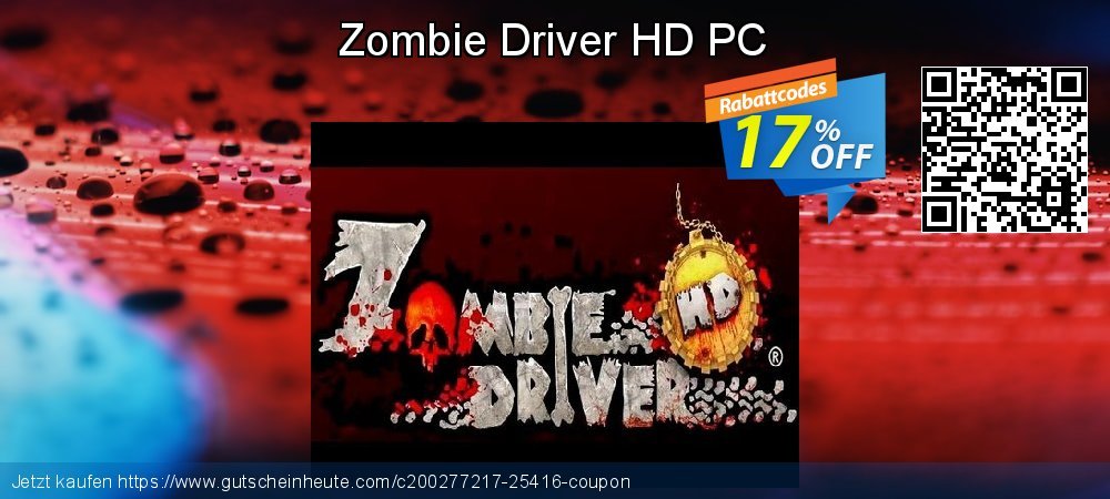 Zombie Driver HD PC spitze Rabatt Bildschirmfoto