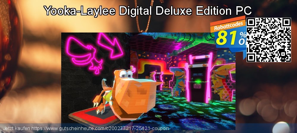 Yooka-Laylee Digital Deluxe Edition PC ausschließenden Nachlass Bildschirmfoto