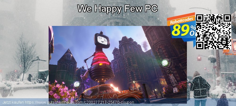 We Happy Few PC beeindruckend Angebote Bildschirmfoto