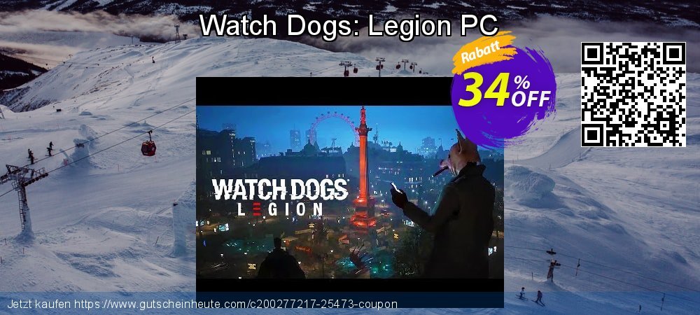 Watch Dogs: Legion PC umwerfende Diskont Bildschirmfoto