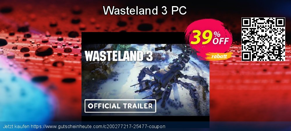 Wasteland 3 PC genial Ausverkauf Bildschirmfoto