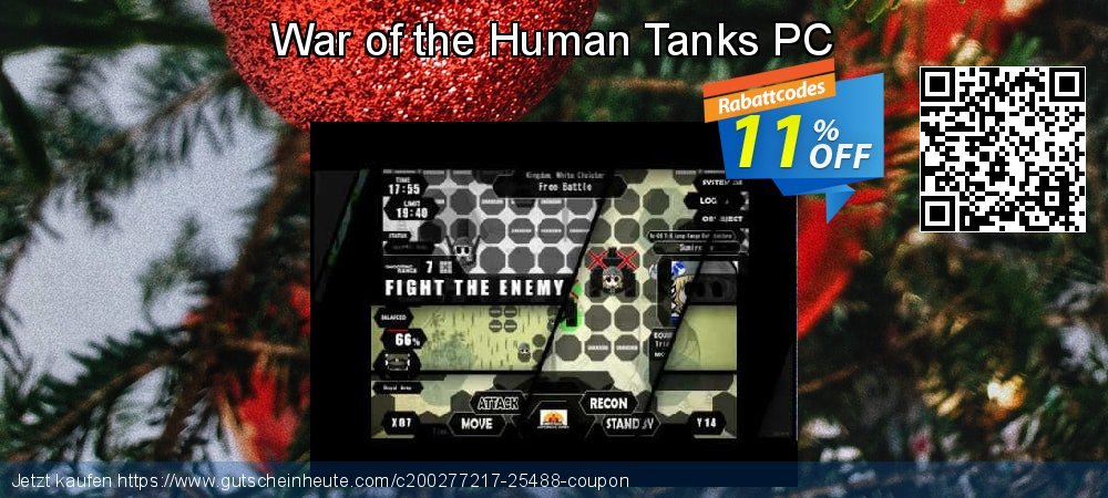 War of the Human Tanks PC fantastisch Promotionsangebot Bildschirmfoto