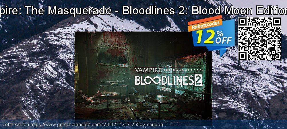 Vampire: The Masquerade - Bloodlines 2: Blood Moon Edition PC faszinierende Ermäßigungen Bildschirmfoto