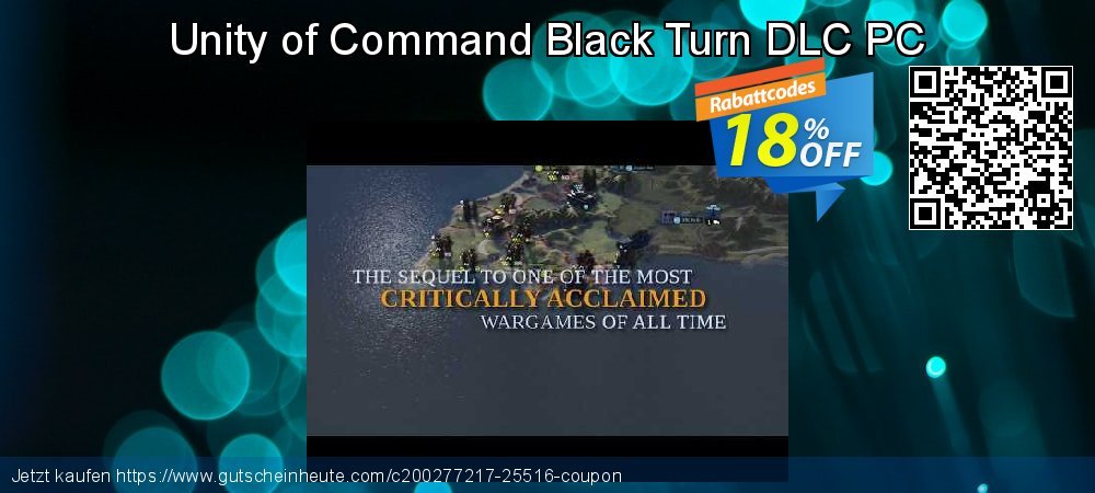 Unity of Command Black Turn DLC PC Sonderangebote Beförderung Bildschirmfoto